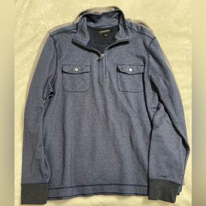 Two Banana Republic Men’s Zippered Polo- Size Large